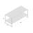 Camea Unfinished TV Stand for TVs up to 43"