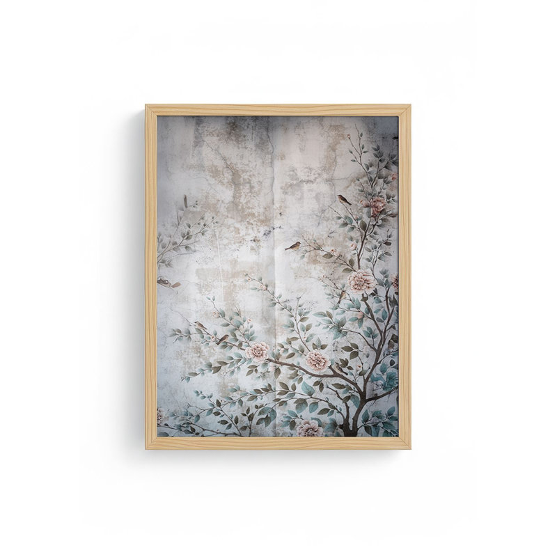 Elegant Decorative Framed MDF Painting, 19.7 x 27.6 Inches | 100% MDF with 3 mm Thickness, Solid Wood Frame with 0.8 Inch Thickness | Perfect Wall Art for Living Room, Bedroom, or Office Decor, Stylish and Durable