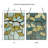 17.5"H Ginkgo Leaf-Stained Glass Window Panel
