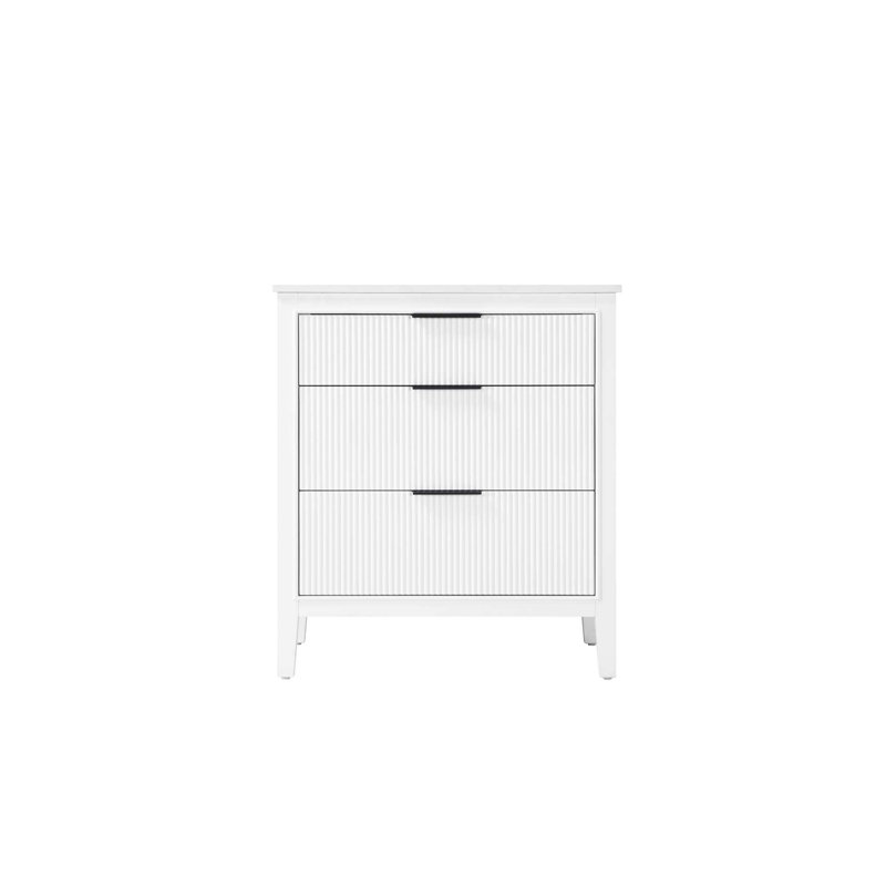Meuble-lavabo simple 30 po blanc, Blanc, 30"
