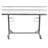 62'' W Stainless Steel Top Height-Adjustable Workbench with Wheels