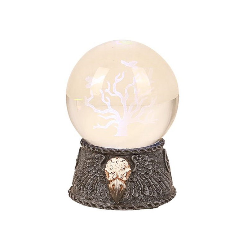 Pacific Resin Globe Lamp
