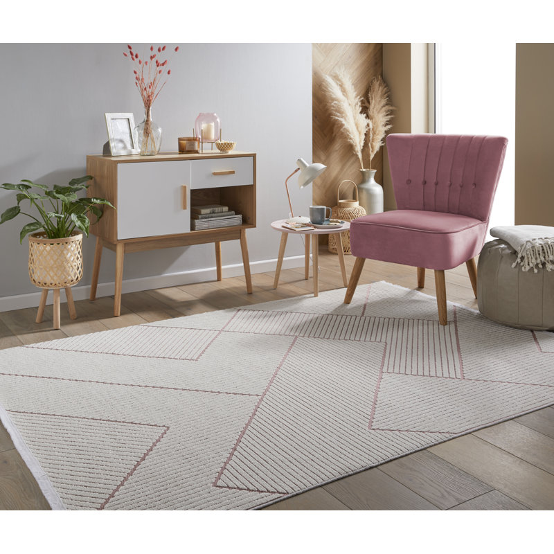 Lilia Geometric Indoor / Outdoor Area Rug, Rectangle 160 x 220cm