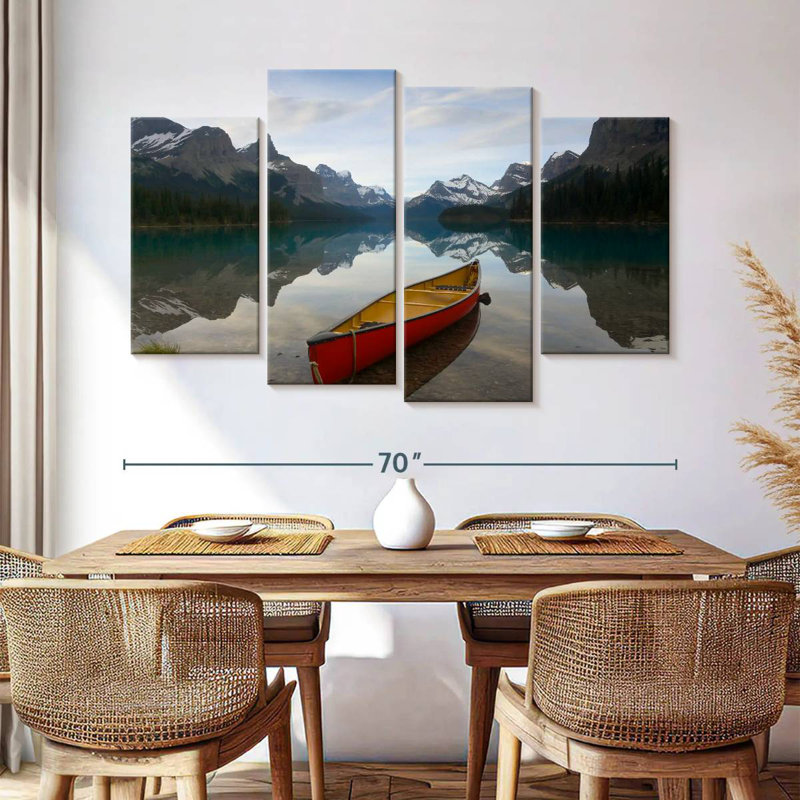 Mehar Lake Maligne Canoe