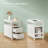 Table de bout et table d'appoint avec tiroirs Andru-1631819857