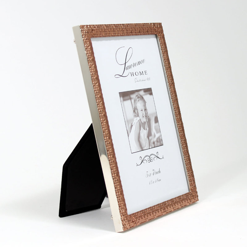 Cadre photo Ried Shimmer, 5 po x 7 po, Argent