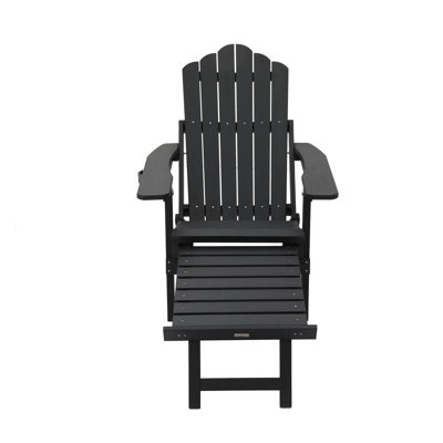 Chaise Adirondack pliante avec repose-pieds Wister