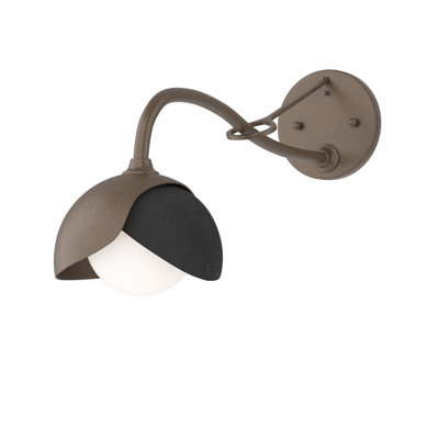 Brooklyn 1 - Light Hardwired Armed Sconce