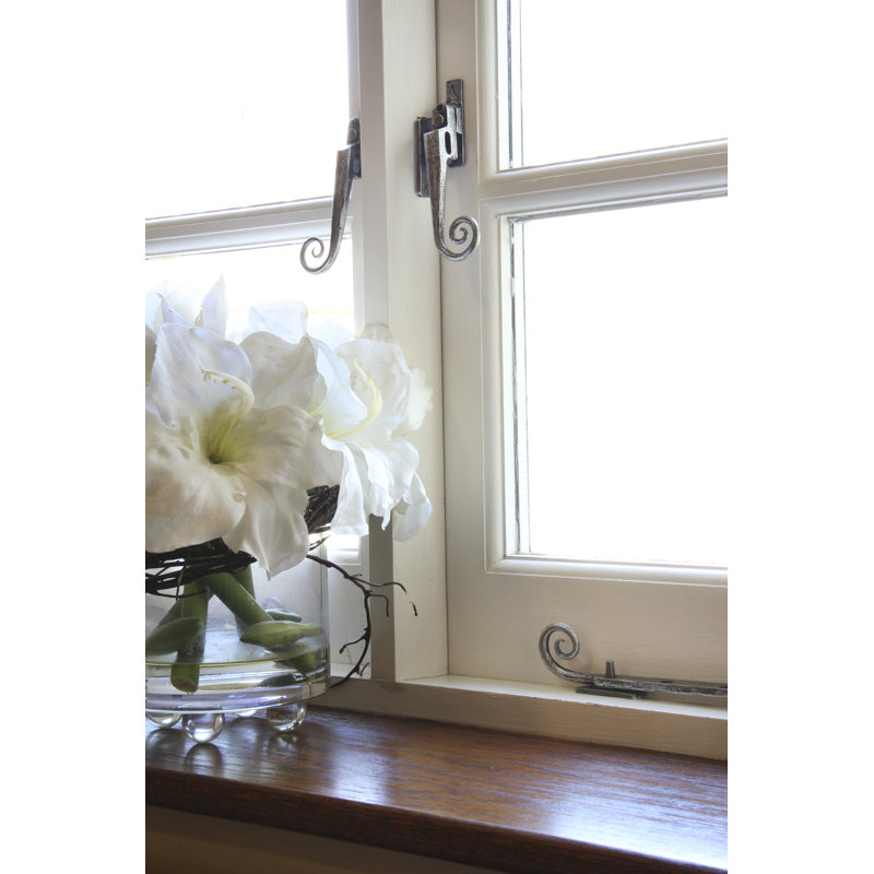 Monkeytail Stay Door Accessory, Aged Brass, 27.2" W
