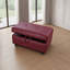 Repose-pieds en similicuir avec rangement-97791699