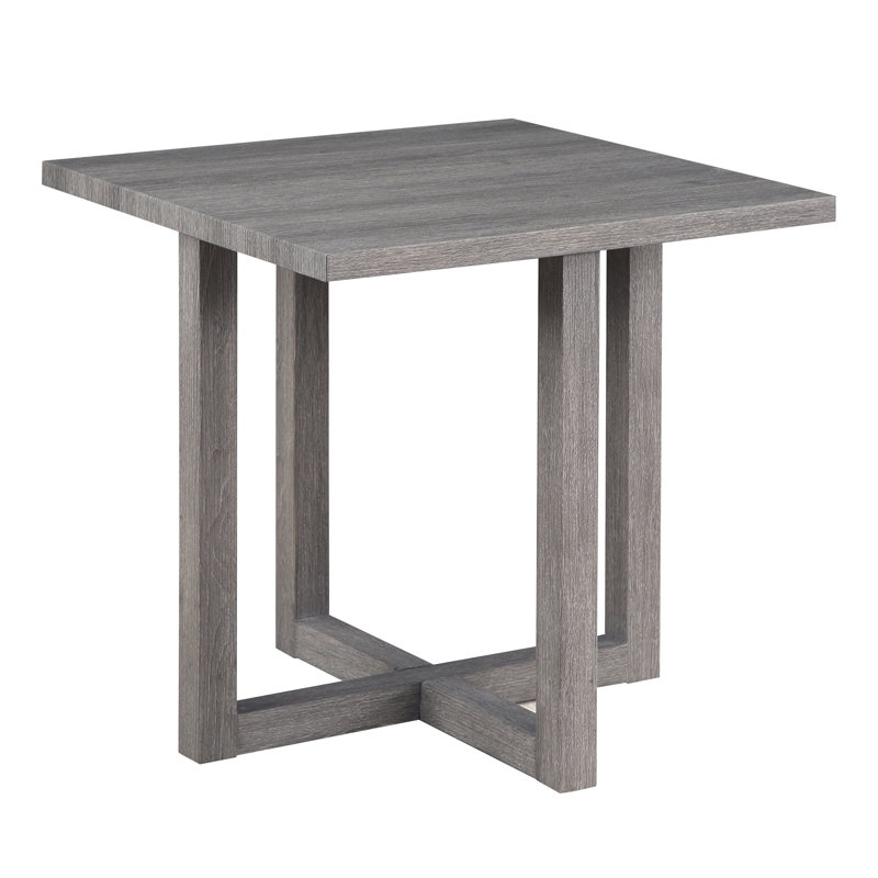 Table de bout Shaw, Gris patiné