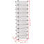 10 Pair Flip Down Shoe Storage-41263344