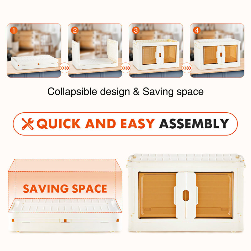 Stackable Plastic Storage Boxes