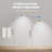 63.0'' 6-Level Height-Adjustable LED Directional Task Floor Lamp