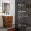 Ensemble de meuble-lavabo simple 25 po Caddric