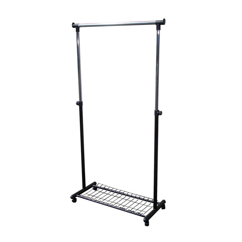 Raidyn 33'' Metal Rolling Clothing Rack