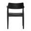 Stafford Teak Dining Chair, Black-1630053538