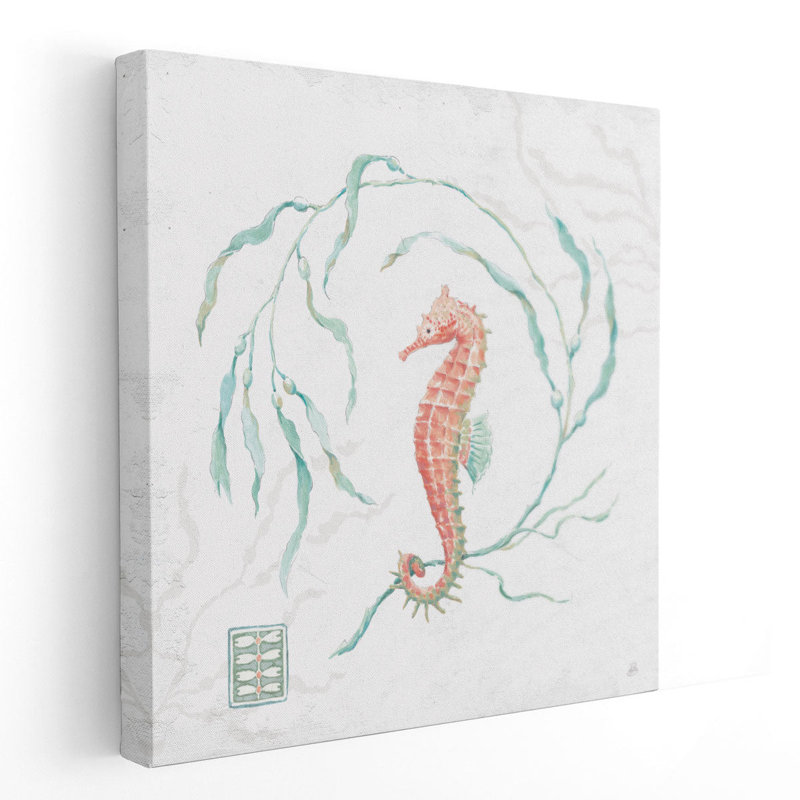 «Delicate Sea III», reproduction d'art sur toile, H 20 po x l 20 po