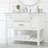 Pelaghia 42'' Single Bathroom Vanity with Marble Top-57367876