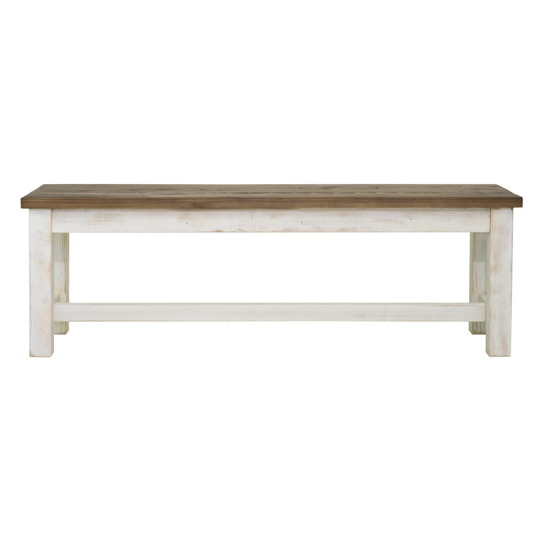 Coonrod Solid Wood Bench Gracie Oaks