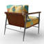 Fauteuil d'appoint rembourré Depp-1244224870