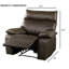 Garniture de fauteuil avec accoudoirs manuels