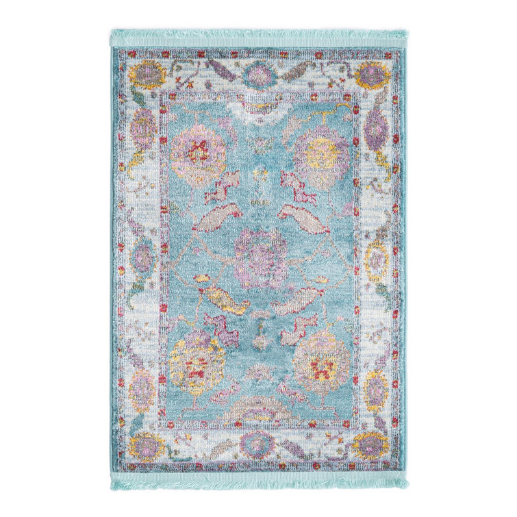Paragon Rug_Aqua and Blue
