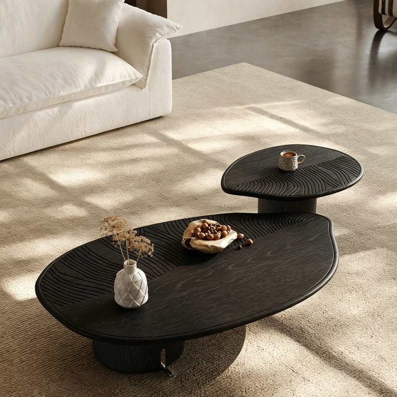 Table basse de style rétro français