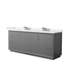 Strada 84'' W Double Vanity-1311106300-1311106302-1316610455