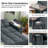 Latitude Run® 65'' 3-in-1 Convertible Sofa Bed, Pull out Sleeper Sofa with 360° Swivel Side Table, USB, Cup Holder, Storage Armrest-646310560