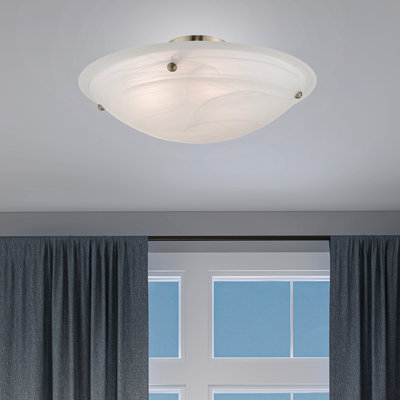 Plafonnier semi-encastré 4 lumières 24 po Aneudi