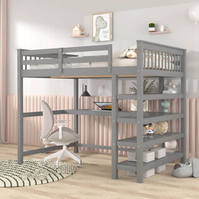 Fadia Kids Full Loft Bed