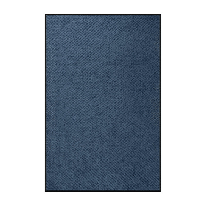Tapis gris en treillis lavable à la machine, Tapis de couloir 2 pi x 4 pi