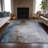 Machine Washable Indoor/Outdoor Xhevrie Brown Rug-111820213