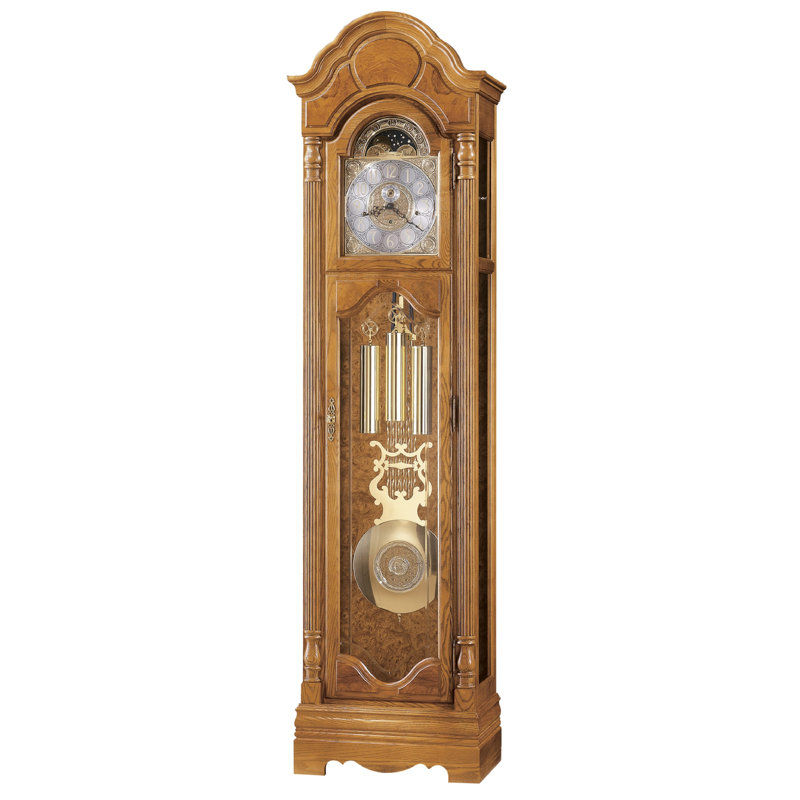 210.8cm Solid + Manufactured Wood Grandfather Clock