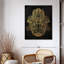 Impression sur toile ornée de symbole Hamsa-1389672932