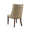 Chaise d'appoint en similicuir 19,5H Astrid