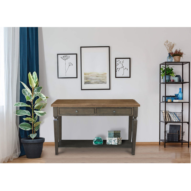 Console Briseno, Hickory / charbon délavé