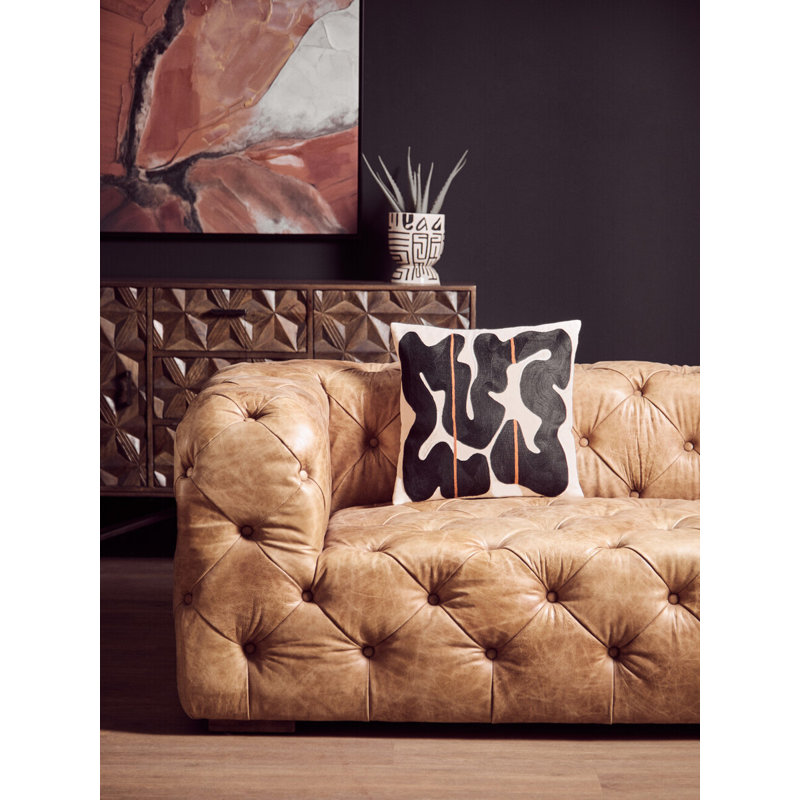 Dequisha Abstract Square Cushion