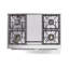 Cuisinière à double carburant 40 po ILVE Professional Plus II-523676213-523339400