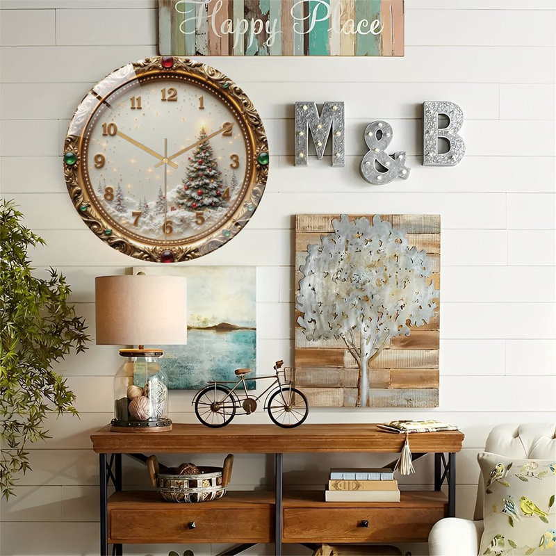 Horloge murale 12 po