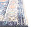 Tapis bleu marine à motif floral Alkire-862948192