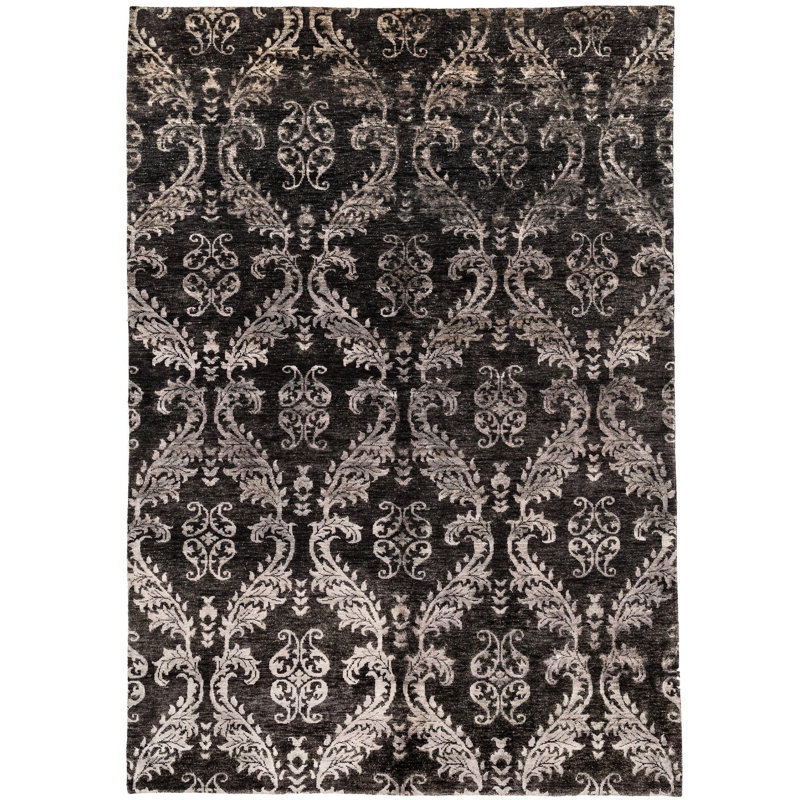 Tapis noir Jahiem