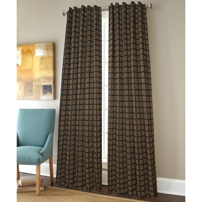 Henrietta Room Darkening Curtain Single Panel