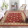 Belliere Sarouk Red Traditional Rug