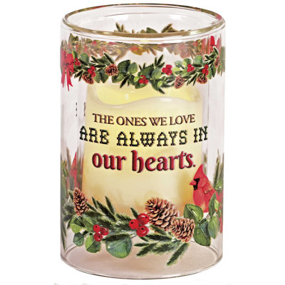 Candleholder The Ones We Love Led Glass