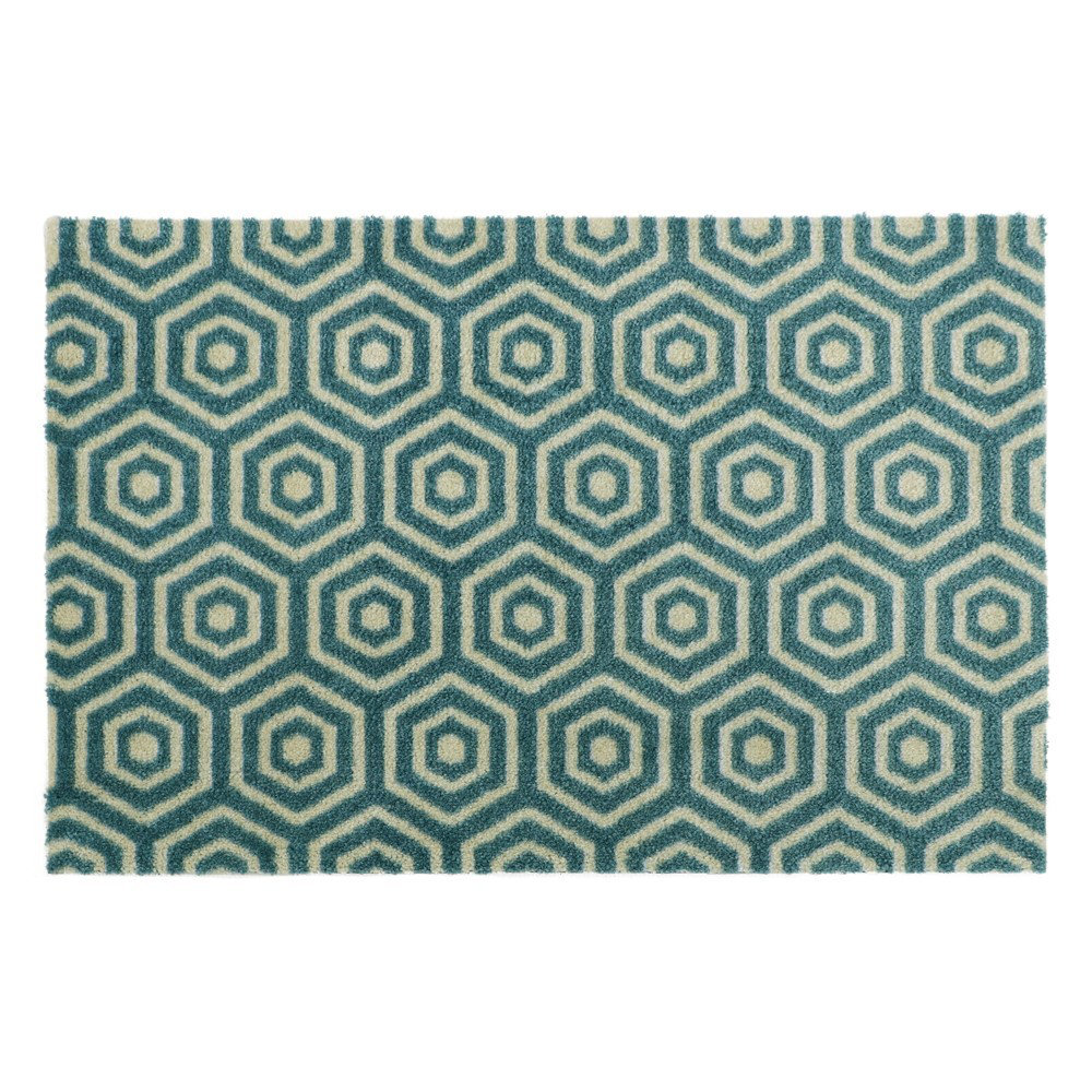Non-Slip Geometric Indoor Doormat