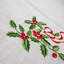 Holly Embroided Square Tablecloth