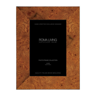 Burlwood Elm Burl Wood Picture Frame