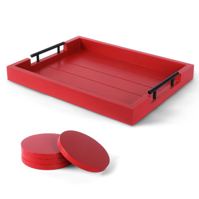 Plateau de service pour repose-pieds